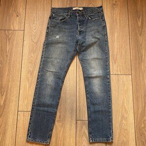 Topman Vintage Skinny Denim Jeans